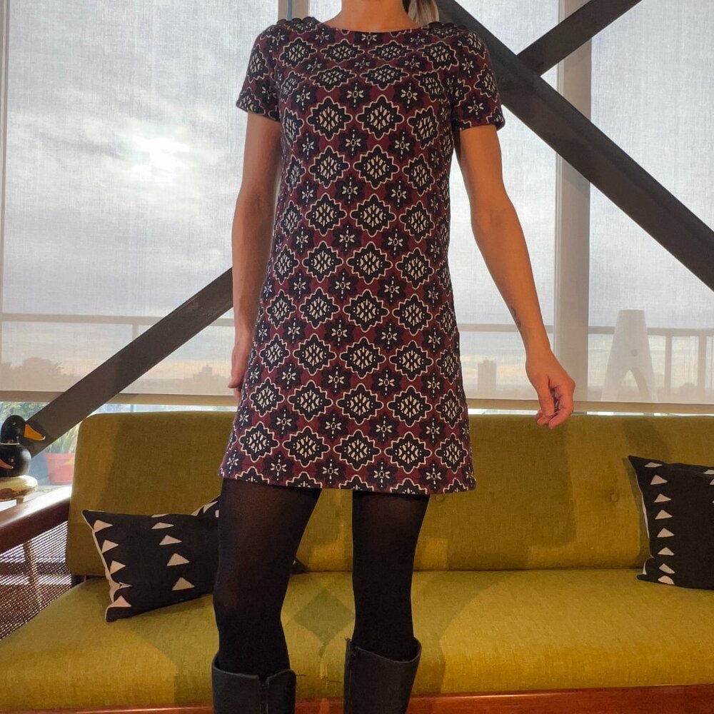 Ann Taylor LOFT Mod Style Dress Size 0